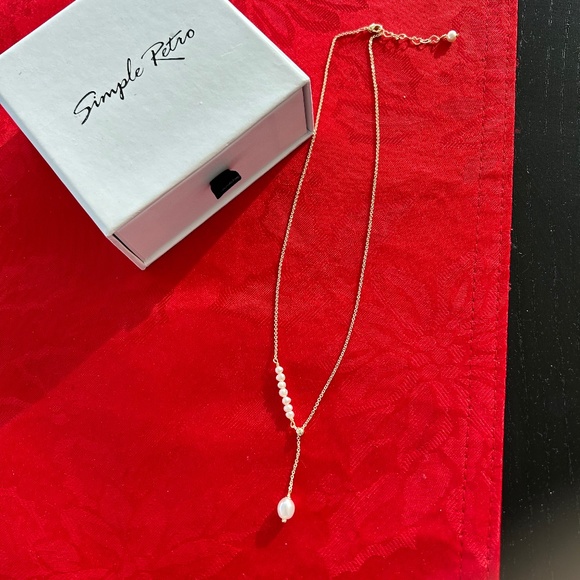 Simple retro Pearl Necklace - Picture 1 of 3